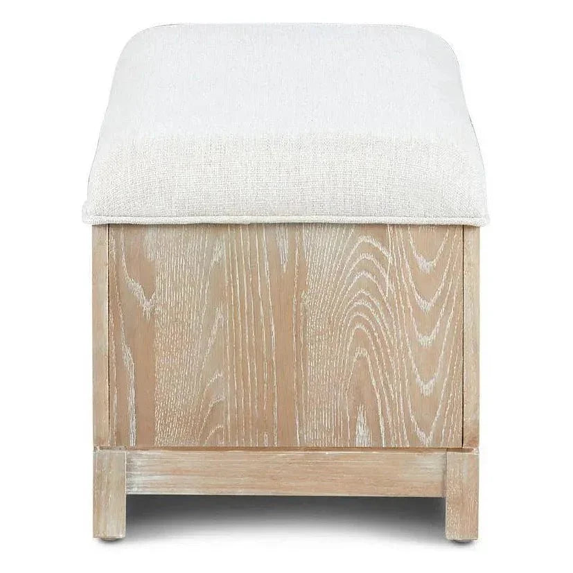 Solid Wood Boca Grande Storage Bed Bench -- view 5