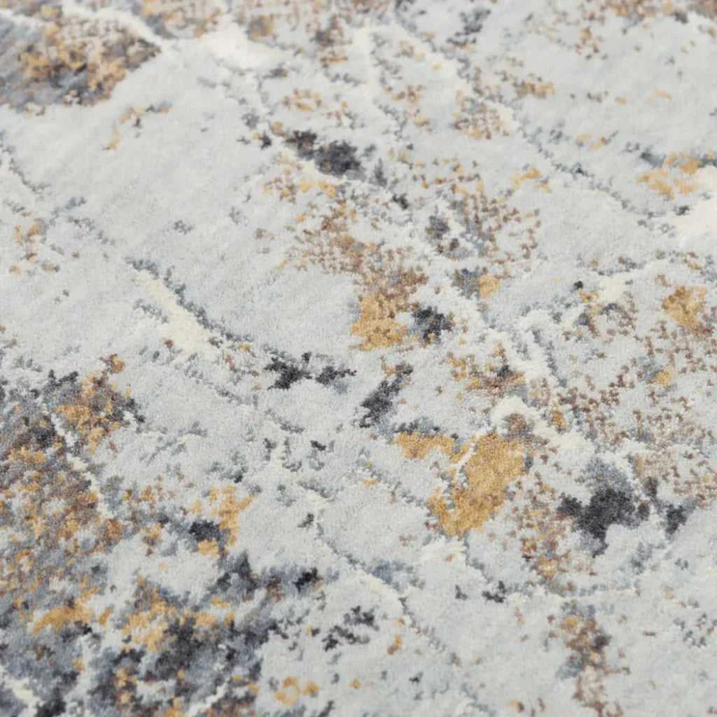 LOOMLAN Cade Abstract Blue Large Area Rugs
