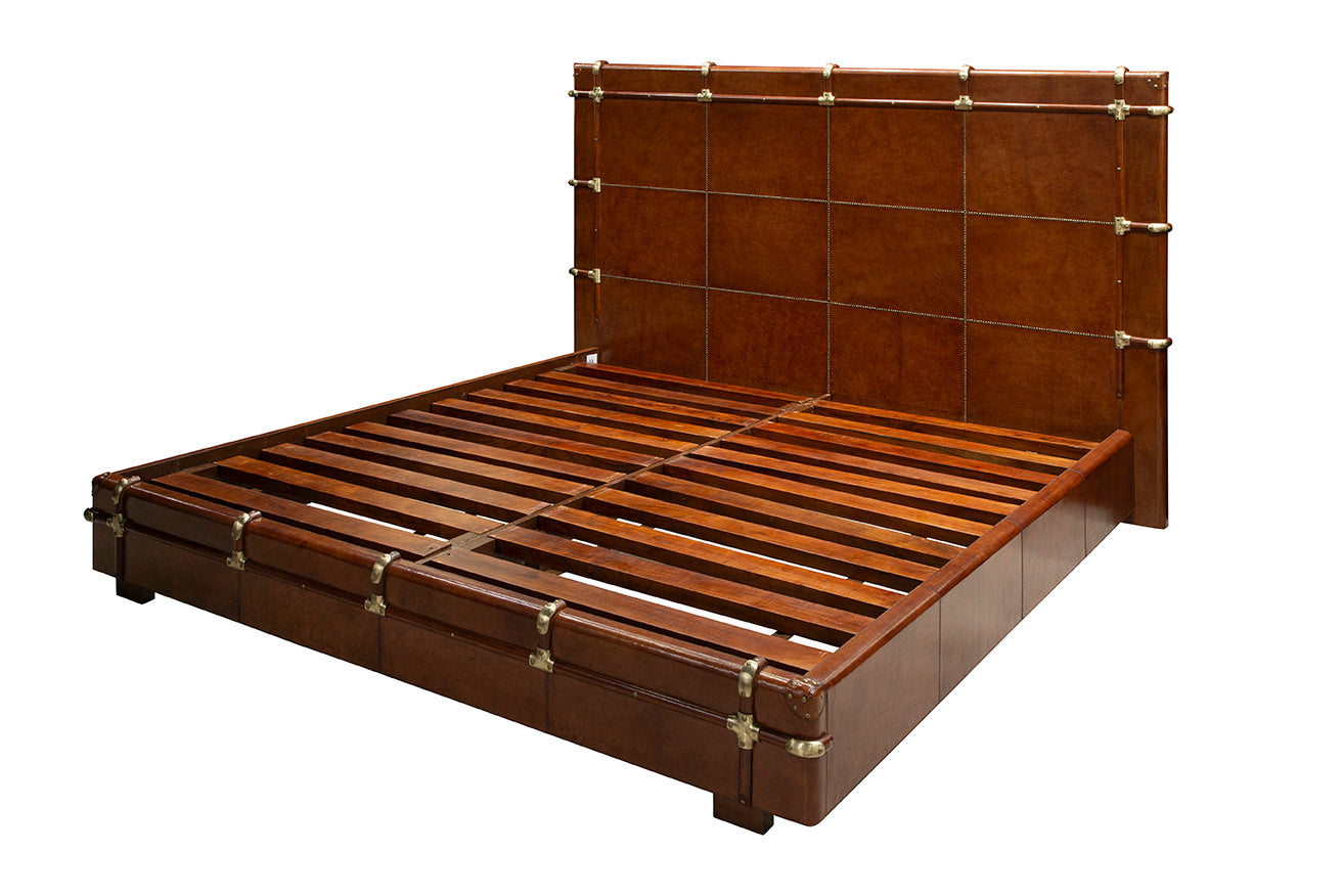 Gentlemen's Wood Framed King Bed