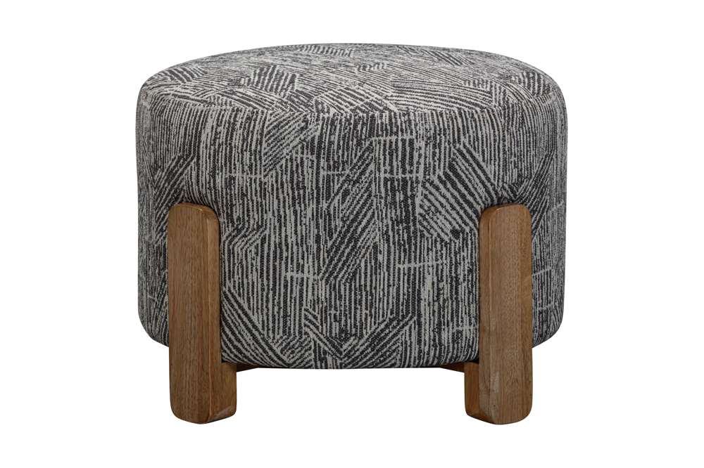 Jasper Multi-Functional Design Black Ottoman