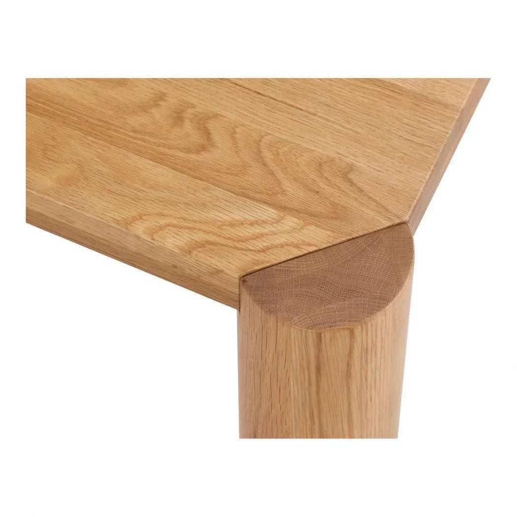 Moe's Home 76" Solid Wood Natural Rectangular Post Dining Table
