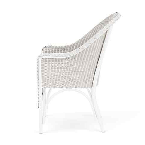 Loom Wicker Handmade Outdoor Dining Armchair-Outdoor Dining Chairs-Lloyd Flanders-Sideboads And Things