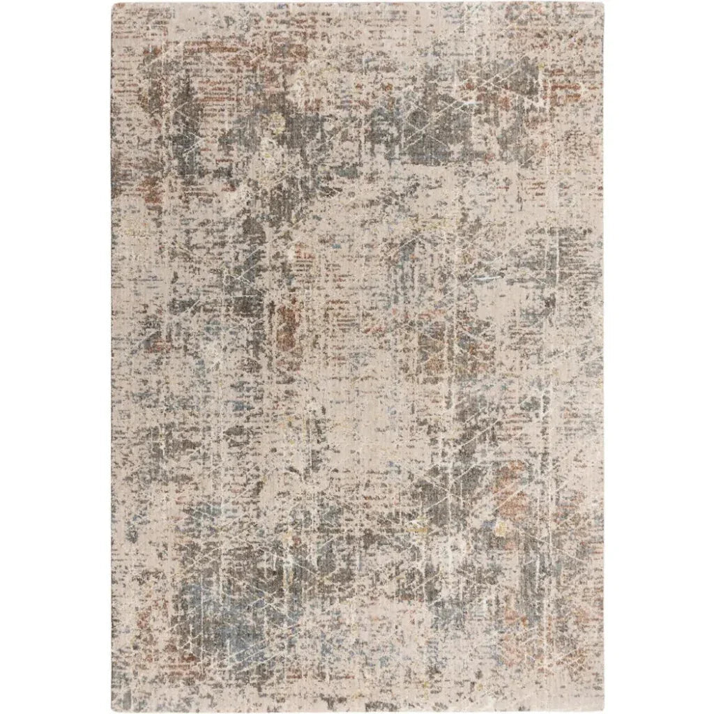 Cage Abstract Beige/ Multi Large Area Rugs - LOOMLAN - LOOMLAN - Area Rugs
