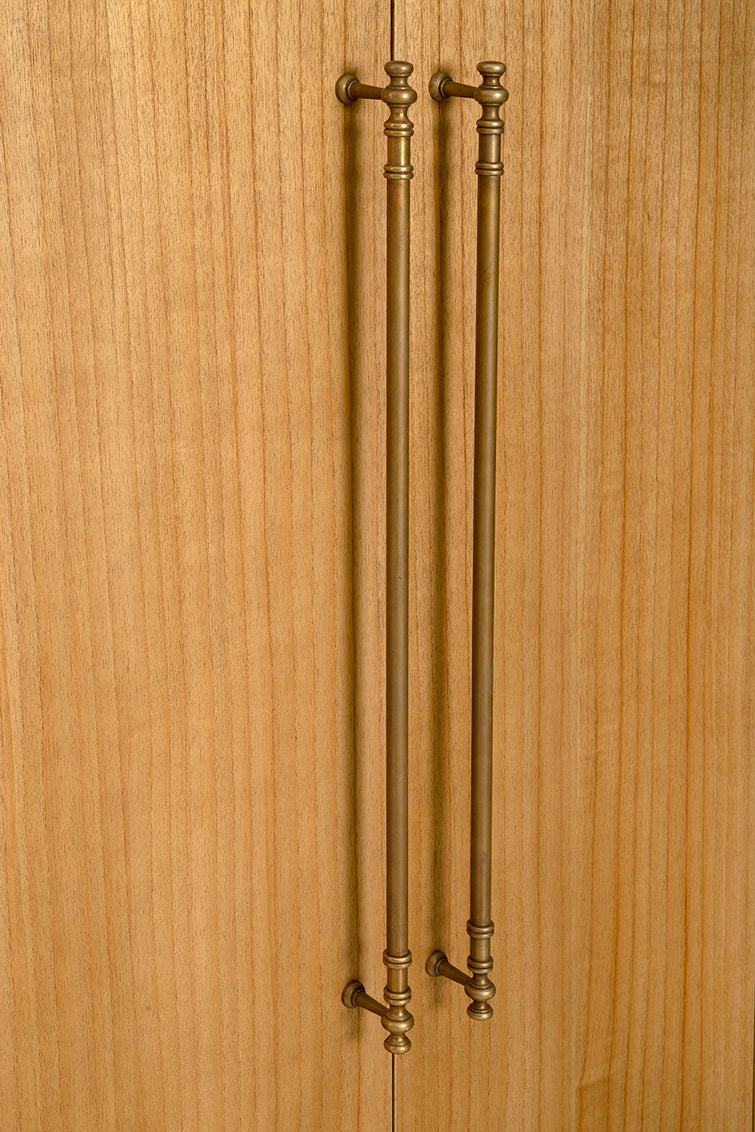 Stevie Arched Design Wooden Bar Cabinet