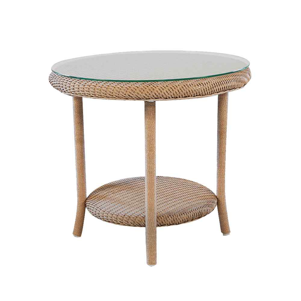 Loom Round Outdoor End Table