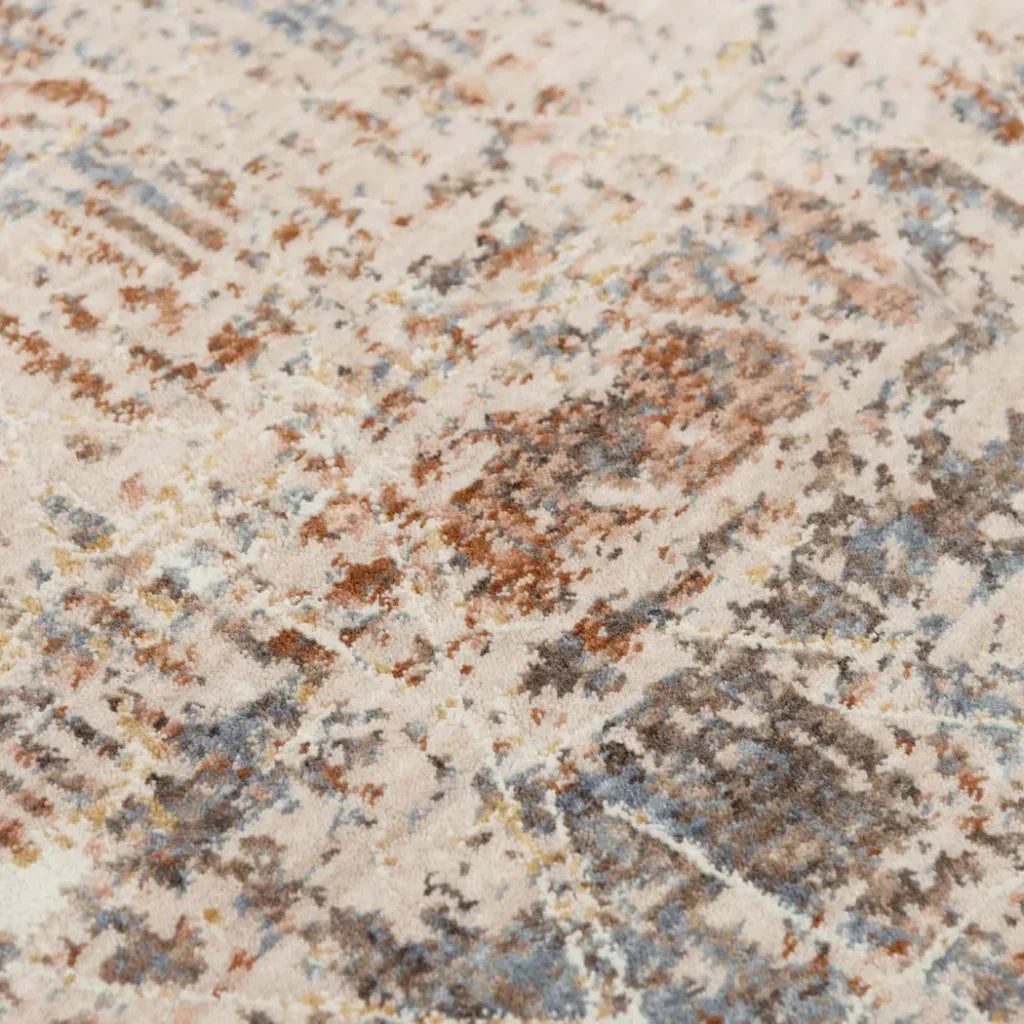 LOOMLAN Cage Abstract Beige/ Multi Large Area Rugs