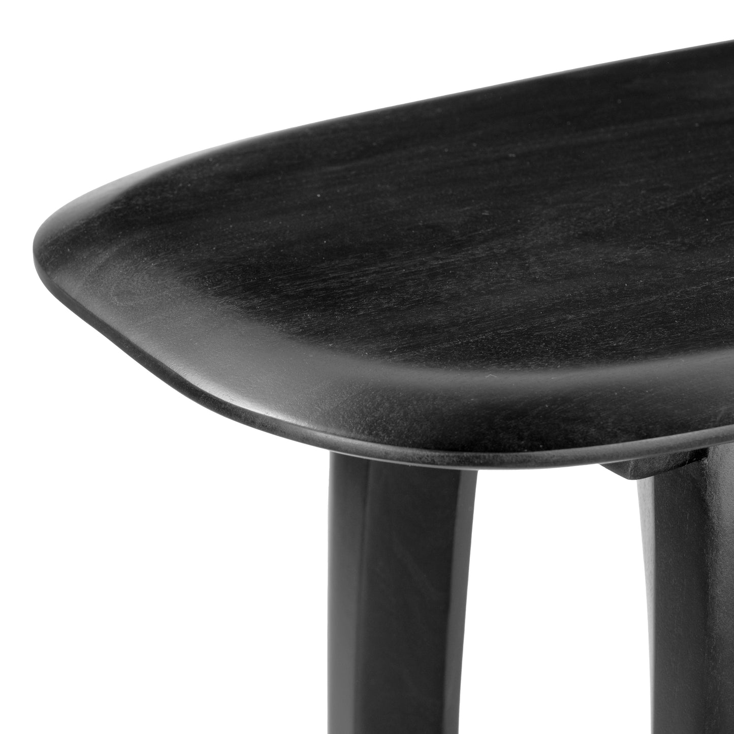 Zuo Modern Arasan Wood Black Geometric Console Table
