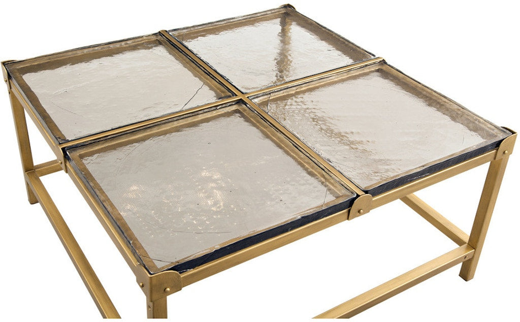 Marisa Gold Rectangular Cocktail Table