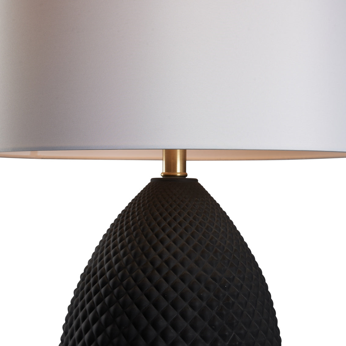 Wildwood Hester Sculptural Black Ceramic Table Lamp