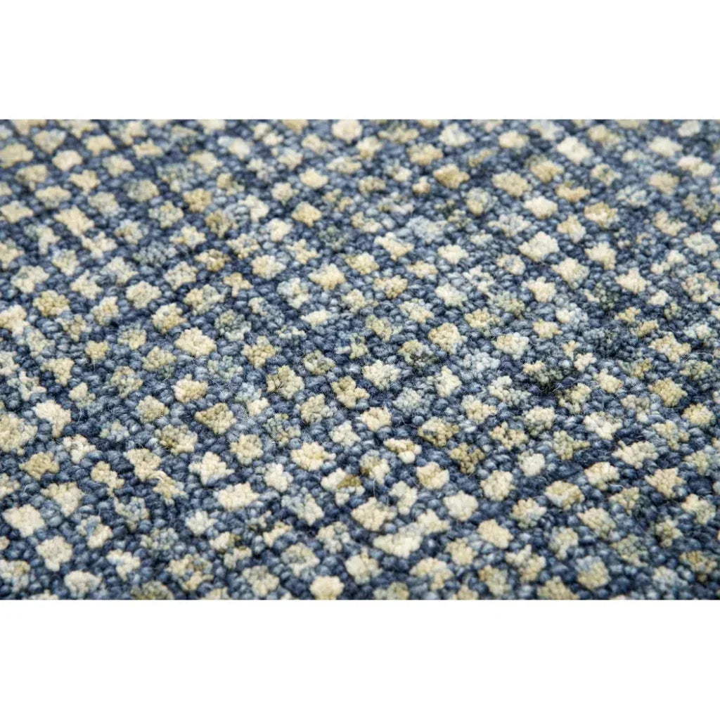 LOOMLAN Djin Tweed Blue Large Area Rugs