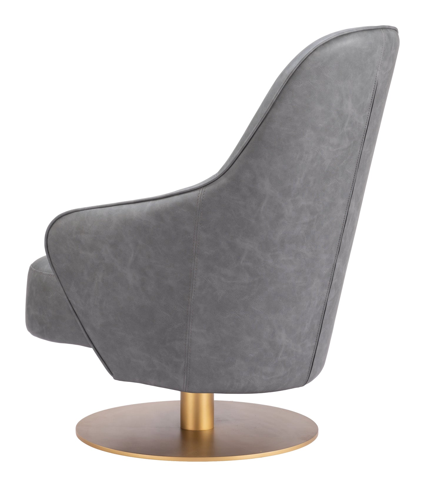Zuo Modern Withby Gray Armless Accent Chair