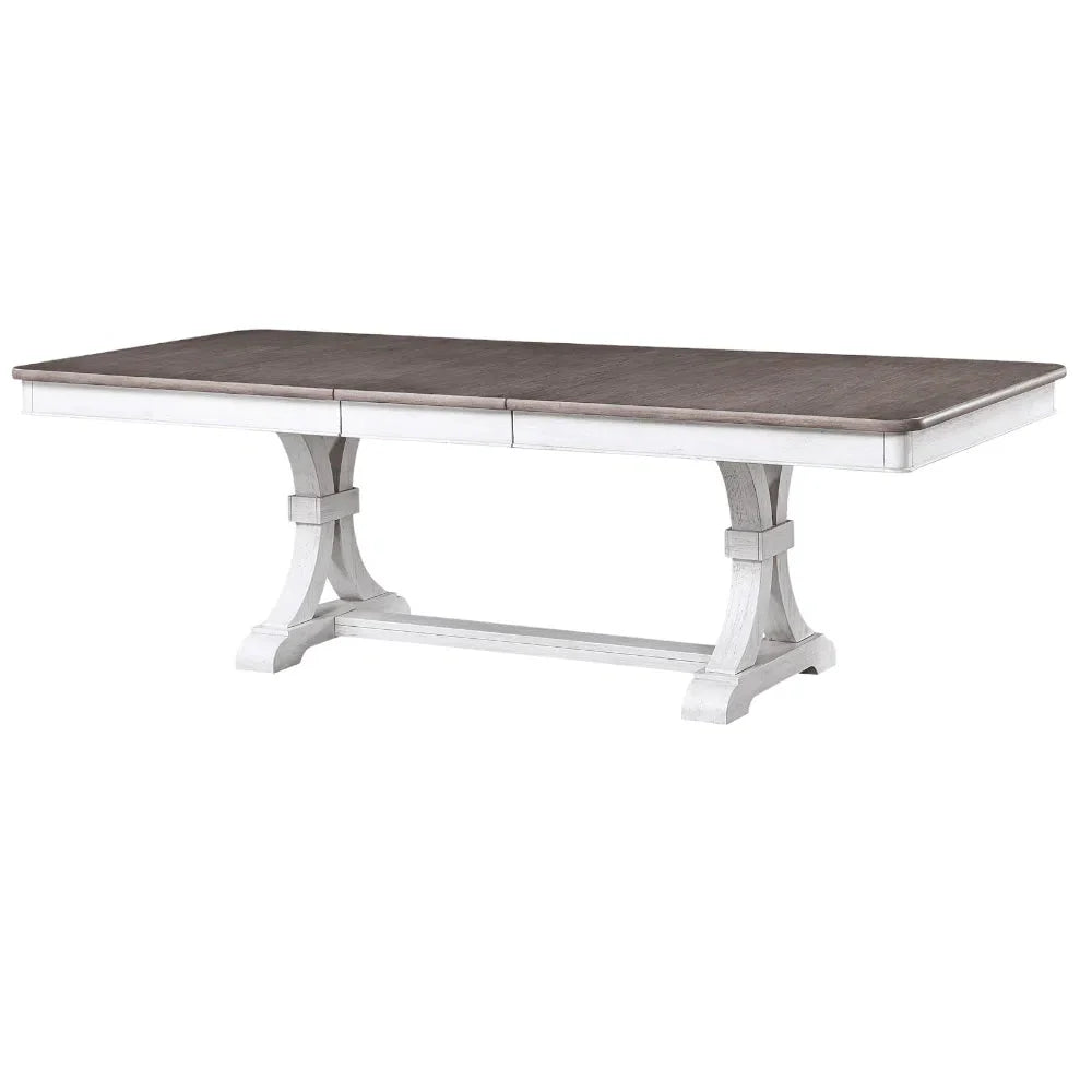 Panama Jack 94" Two Tone Extending Trestle Dining Table Sonoma