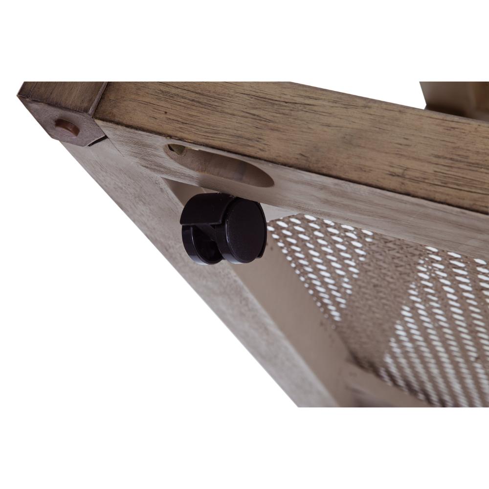 Bassett Mirror Calum Rubberwood Rectangular Cocktail Table