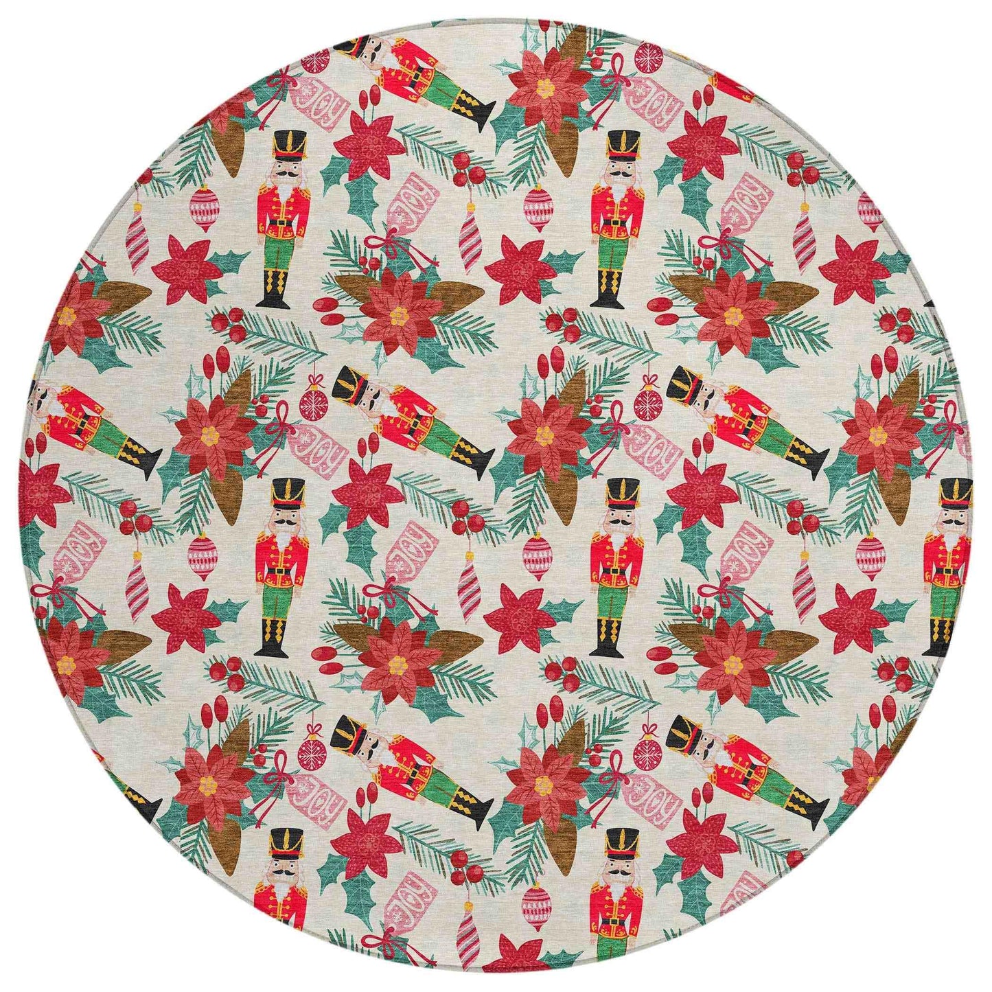 Addison Rugs Quaius Ivory Washable Indoor-Outdoor Rug