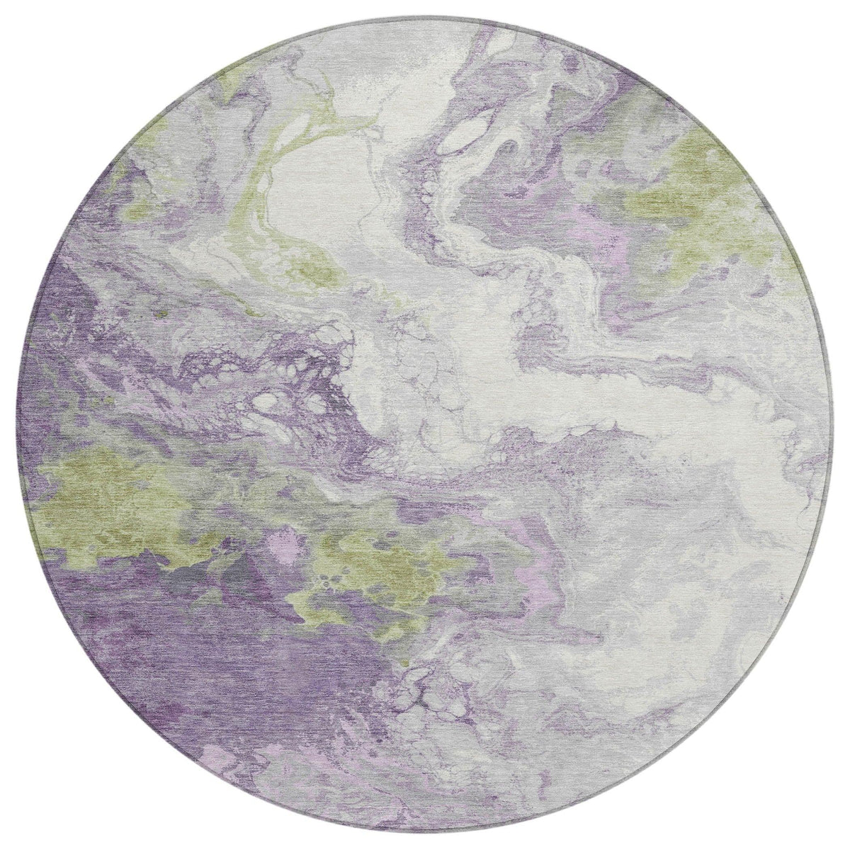 Addison Rugs Saelira Purple Washable Indoor-Outdoor Rug