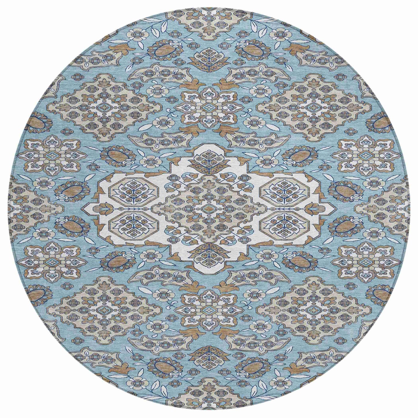 Addison Rugs Taelira Sky Washable Indoor-Outdoor Rug
