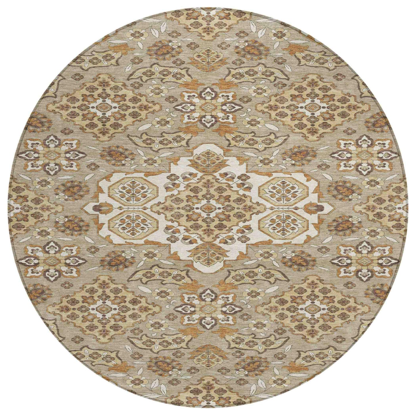 Addison Rugs Taelira Taupe Washable Indoor-Outdoor Rug