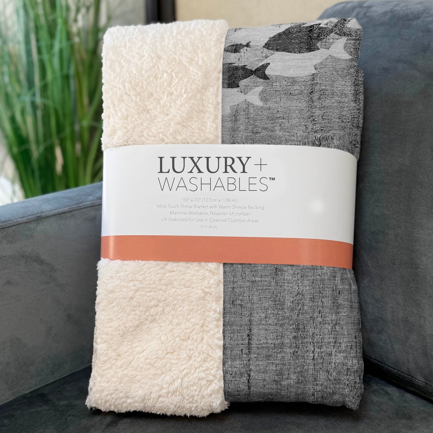 Addison Rugs Nautical Grey Washable Indoor-Outdoor Rug