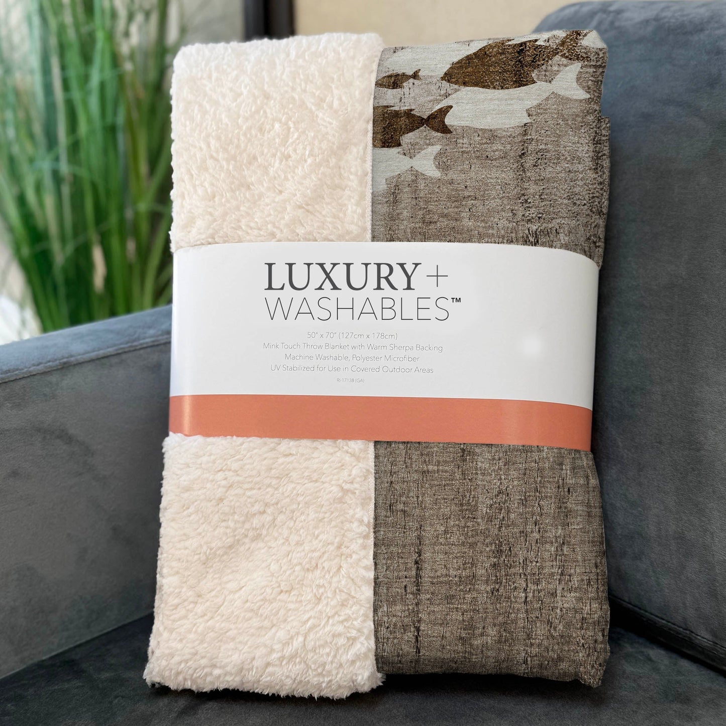Addison Rugs Nautical Brown Washable Indoor-Outdoor Rug