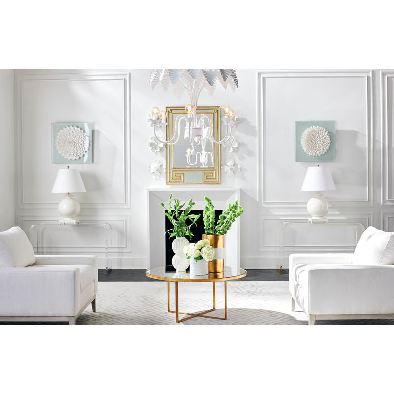 Chelsea House Acrylic Waterfall Clear Console Table