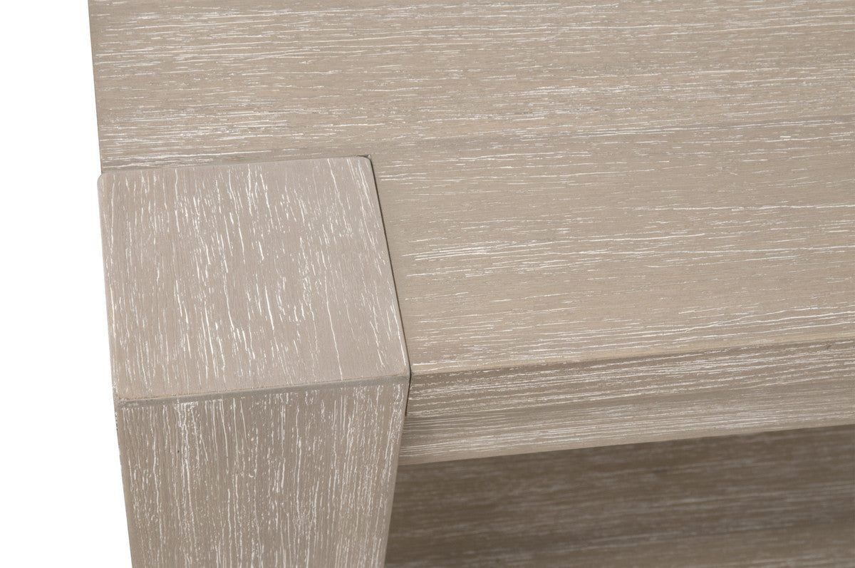 Essentials For Living Adler Wood Brown Square End Table