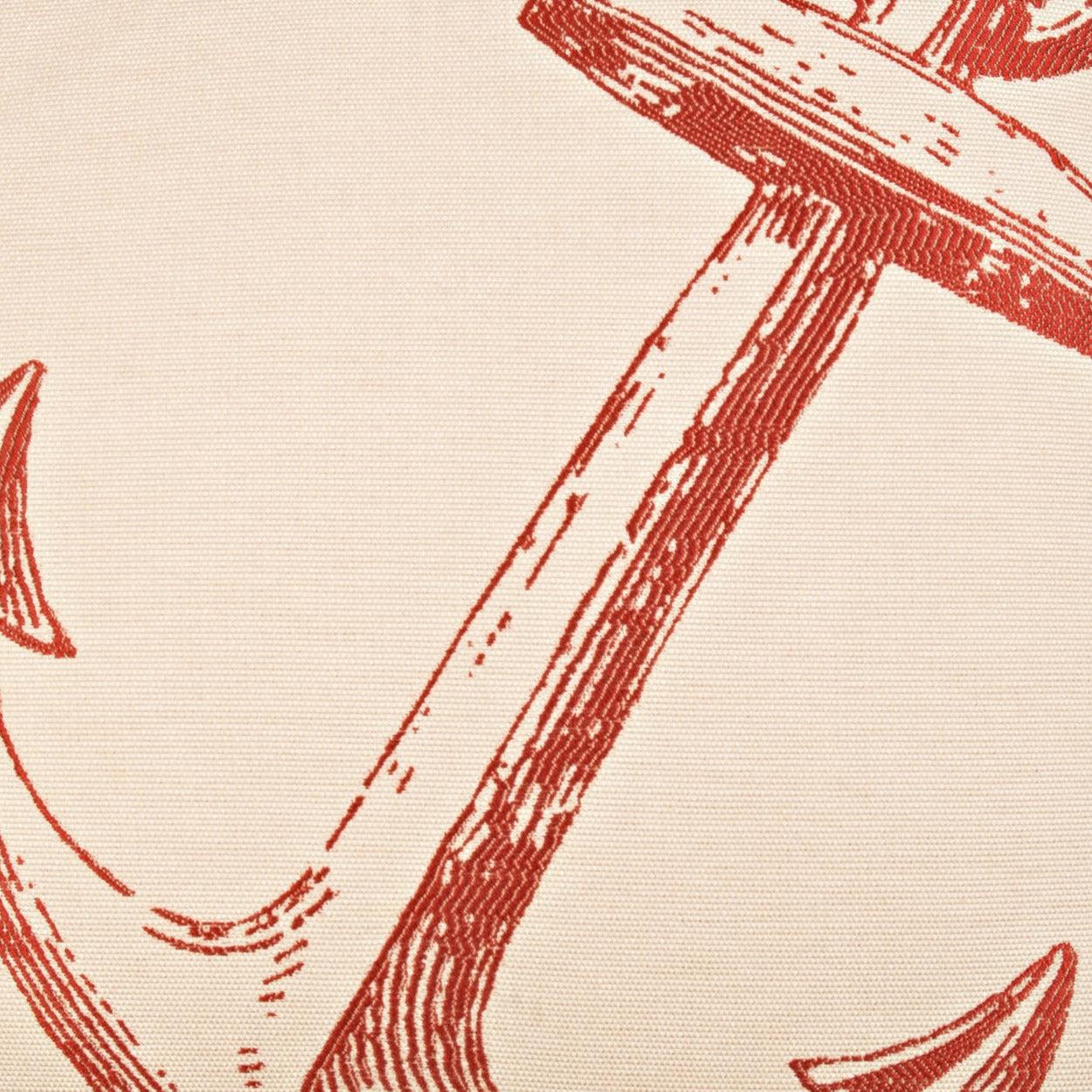 Adrift Pillow - Red-Throw Pillows-D.V. KAP-LOOMLAN