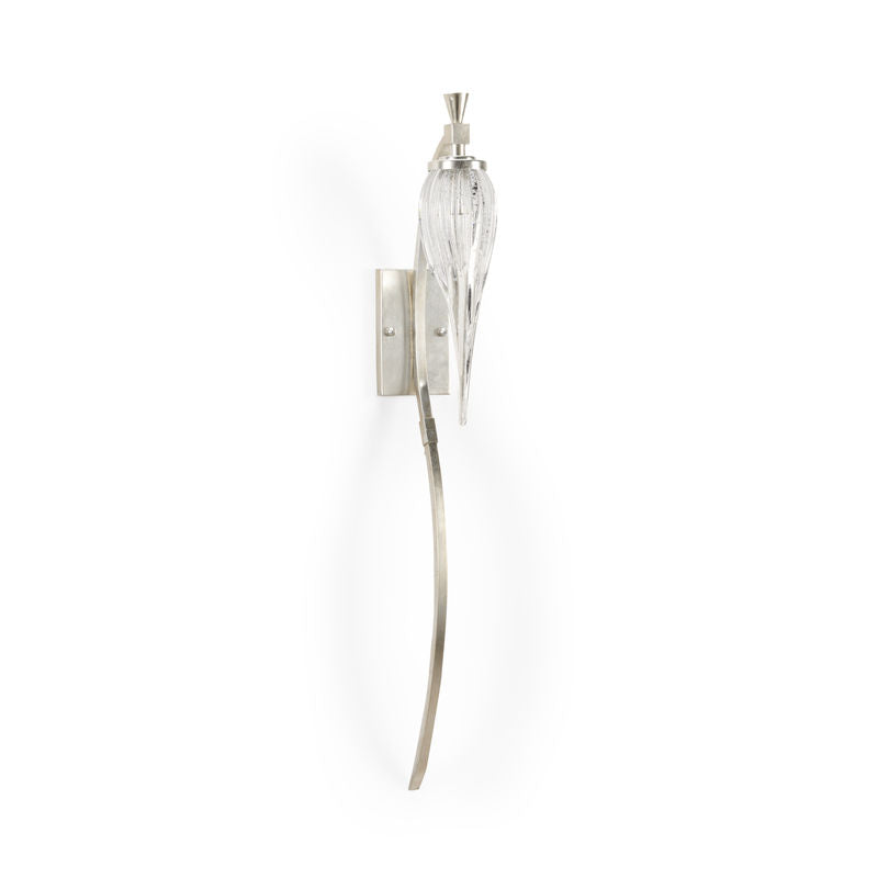 Wildwood Aiden Silver Wall Sconce