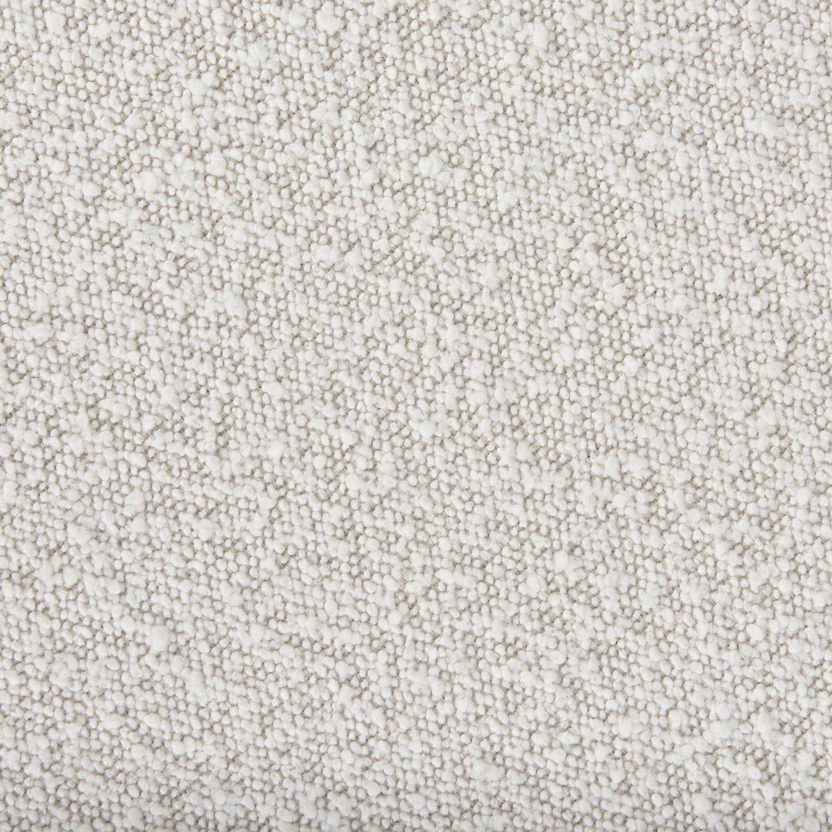 Mercana Amelia Cream Boucle Pouf