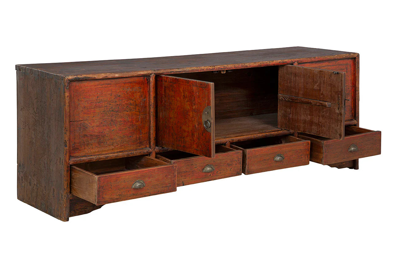 Antique Wooden Autumn Sideboard