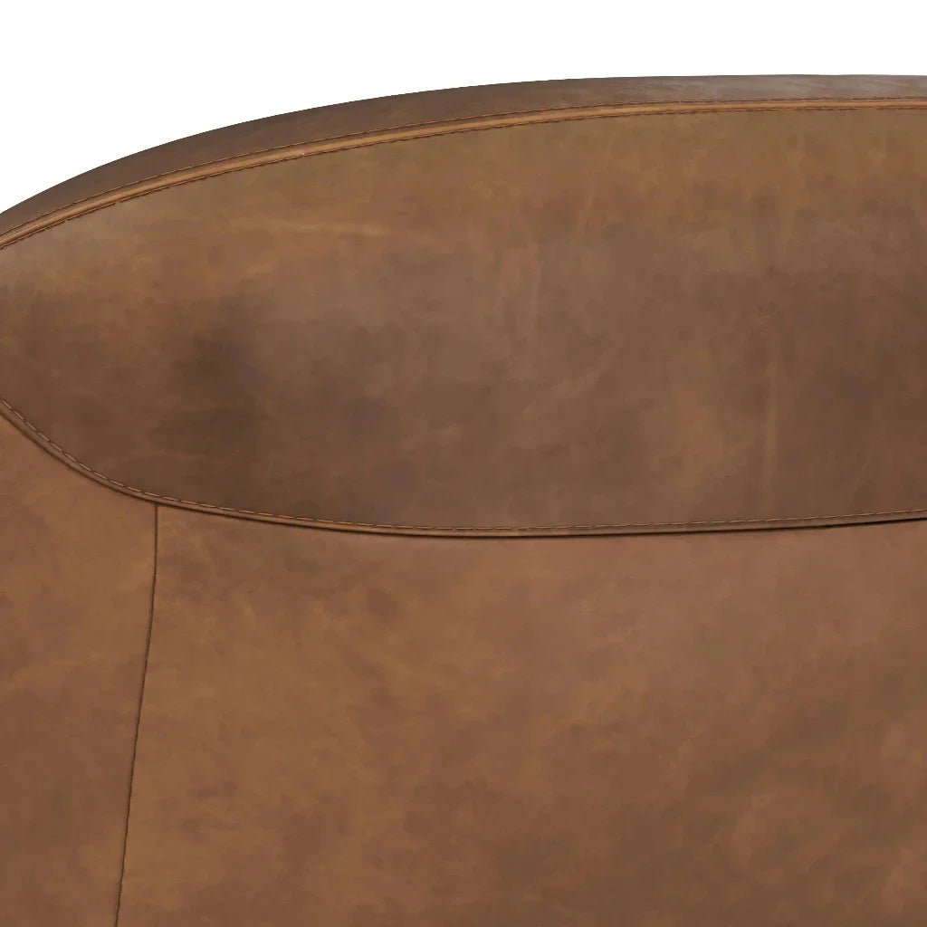 Armani Leather Modern Sofa