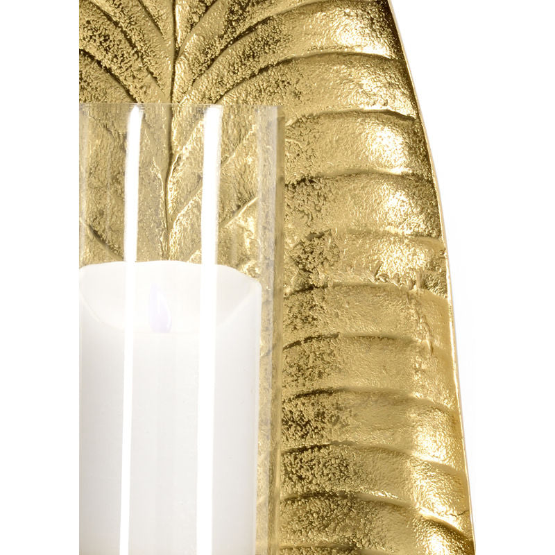 Wildwood Arrow Leaf Aluminum Wall Sconce