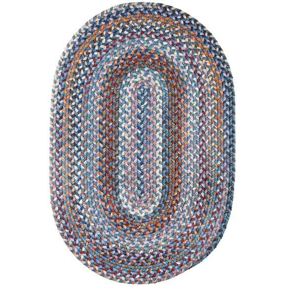 Rhody Rug Astoria Braided Oval Reversible Area Rugs
