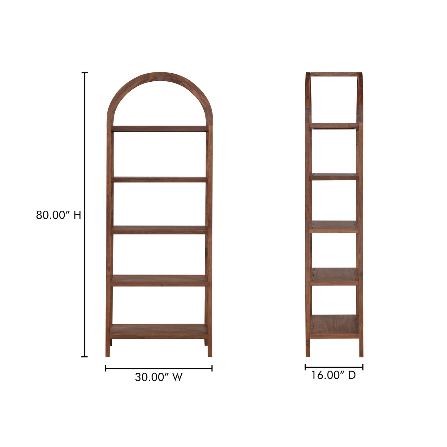 Eero Solid Walnut Design Etagere