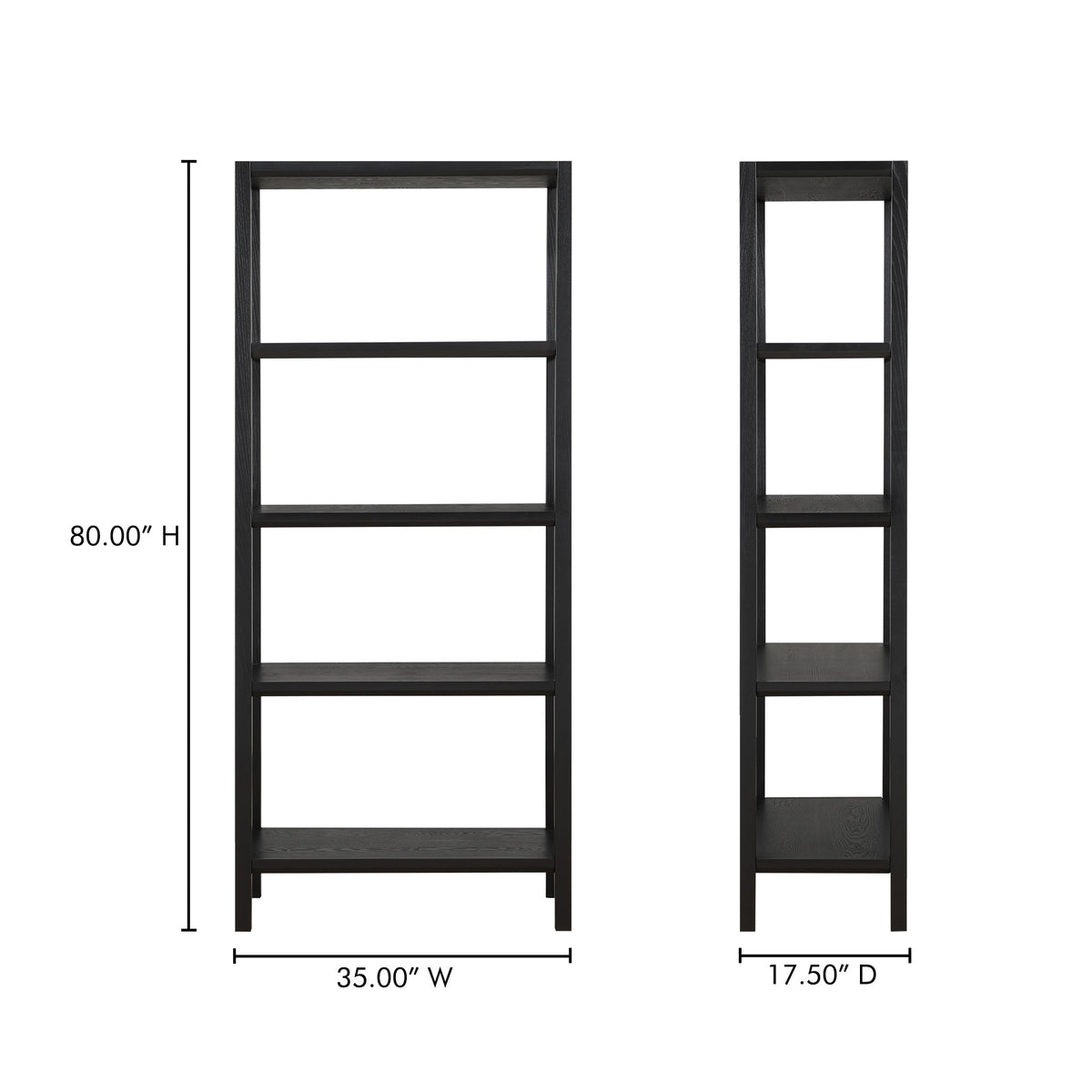Moe's Home Nolan Versatile Design Wood Etagere