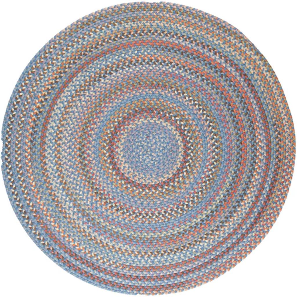 Rhody Rug Bar Harbor Braided Round Reversible Area Rugs