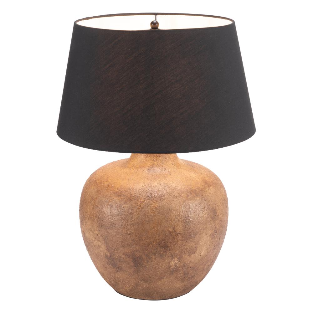 Zuo Modern Basil Table Lamp Black