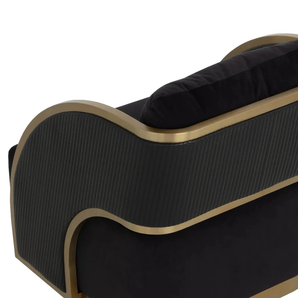 SUNPAN Baz Performance Fabric Swivel Lounge Chair
