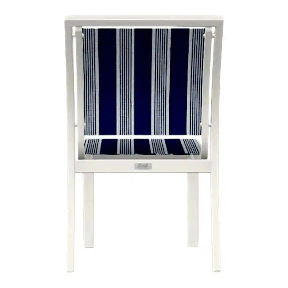 Bazza Sling Stacking Armless Café Chair