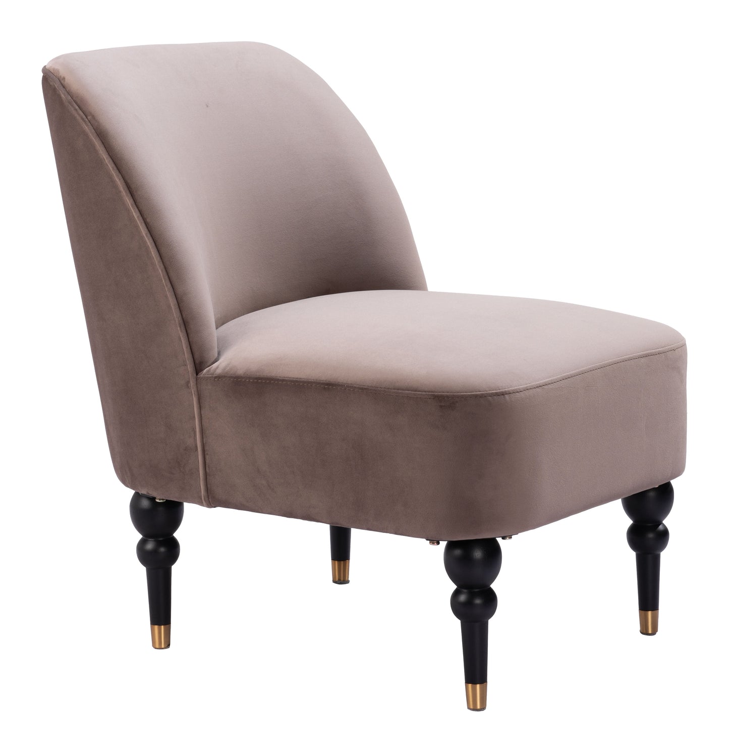 Zuo Modern Bintulu Accent Chair Taupe