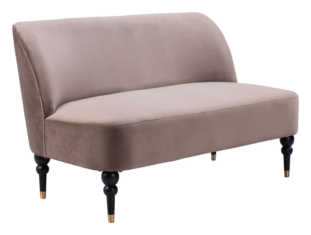 Zuo Modern Bintulu Loveseat Taupe