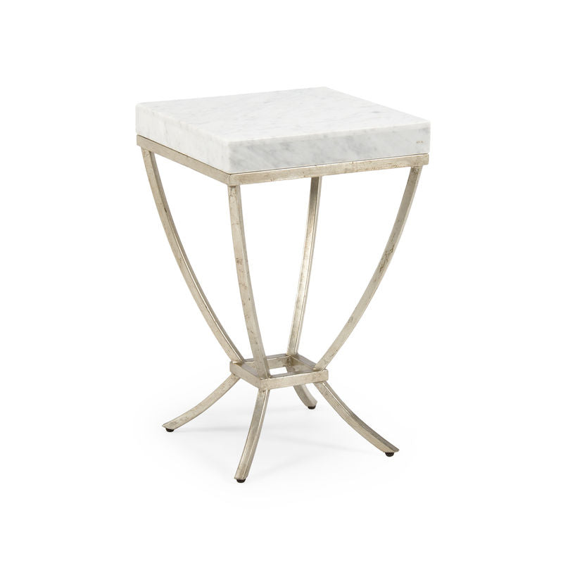 Chelsea House Brandon Wrought Iron Based Side Table