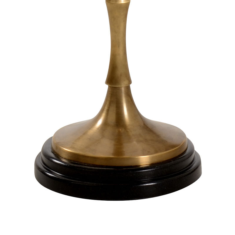 Wildwood Brantley Bamboo Designed Brass Floor Lamp