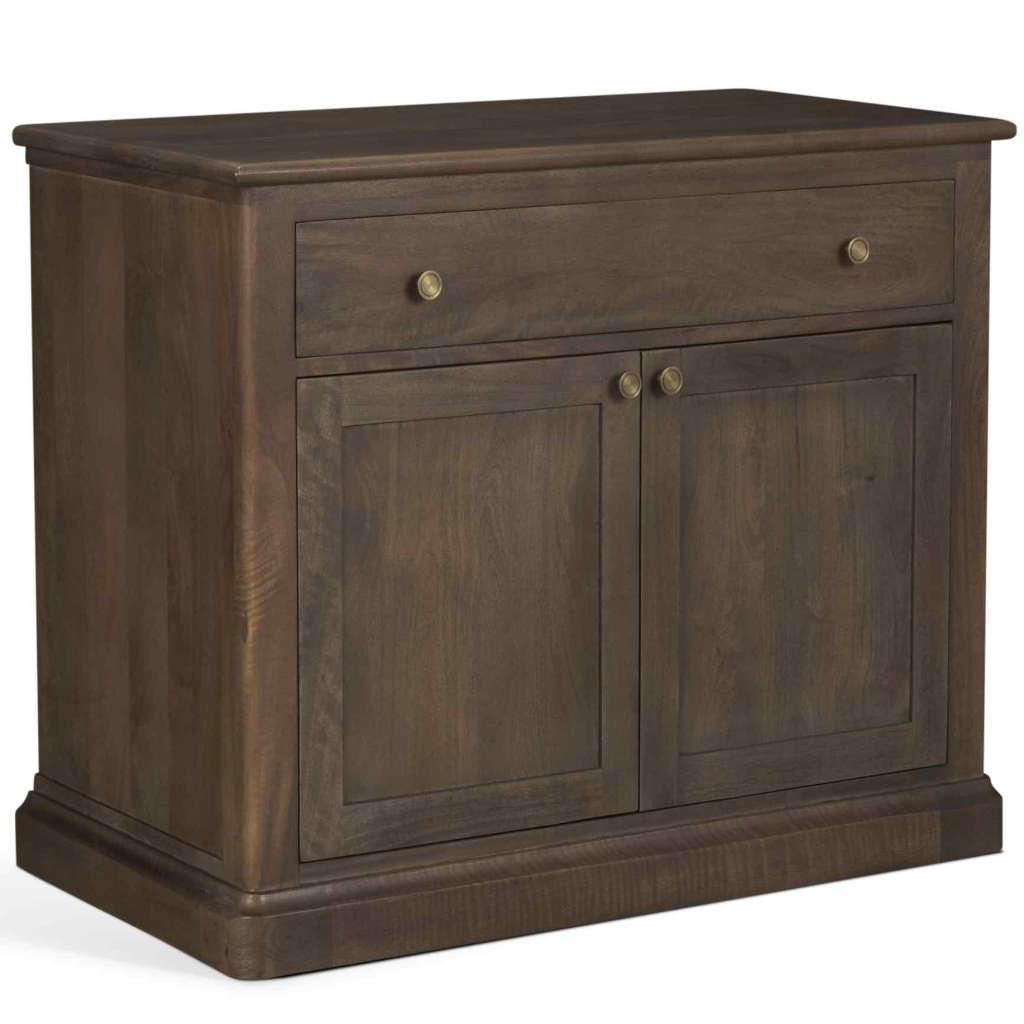 Mercana Braxton Two Doors Wooden Accent Cabinet