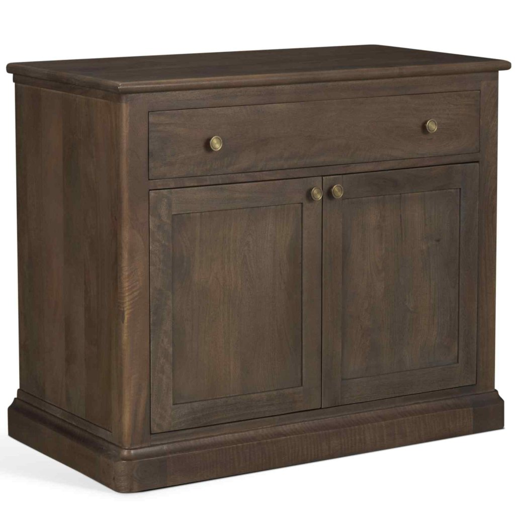 Mercana Braxton Two Doors Wooden Accent Cabinet