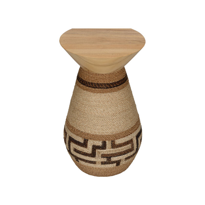 Wildwood Calusa Wooden Top Round Drinks Table