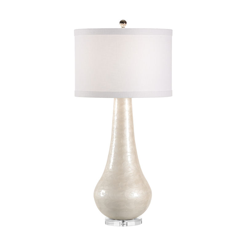 Wildwood Cameron Swirl Enamel Table Lamp
