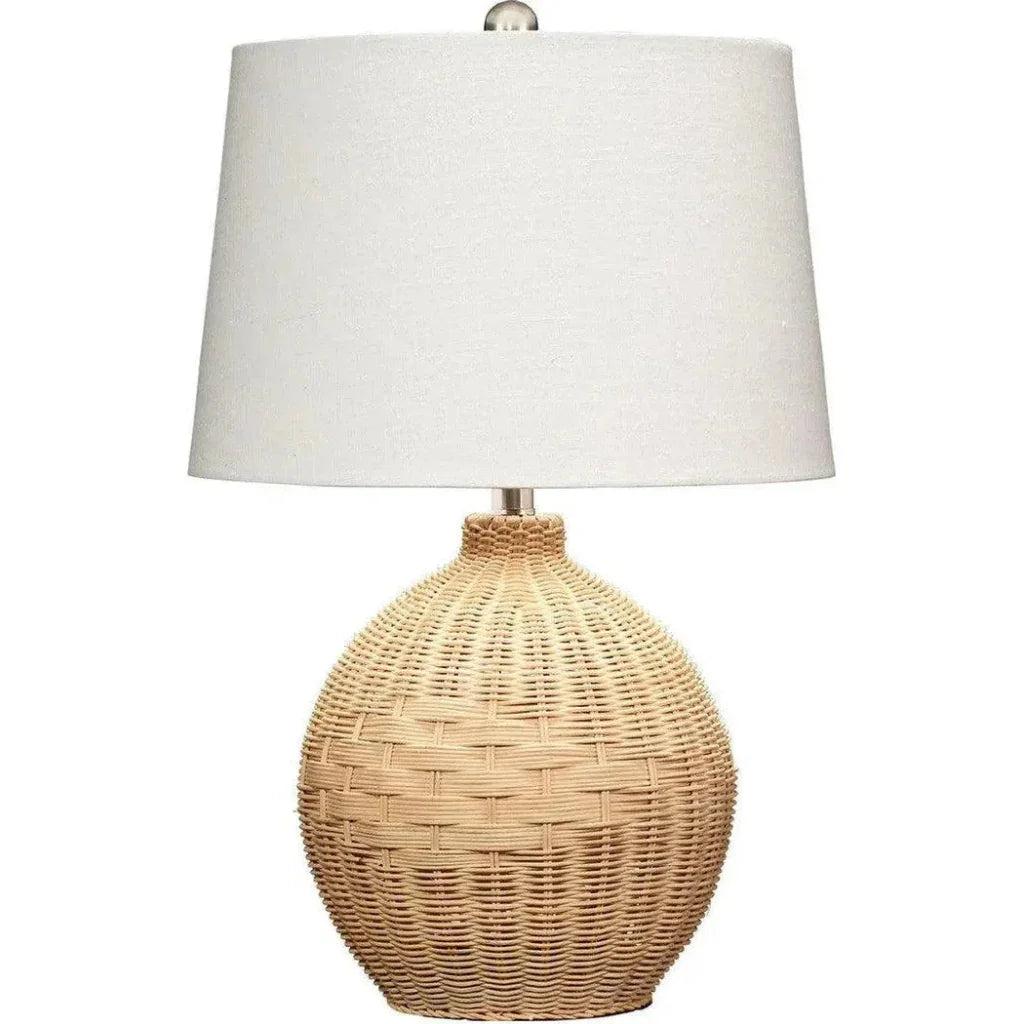 LOOMLAN Cape Handcrafted Rattan Table Lamp