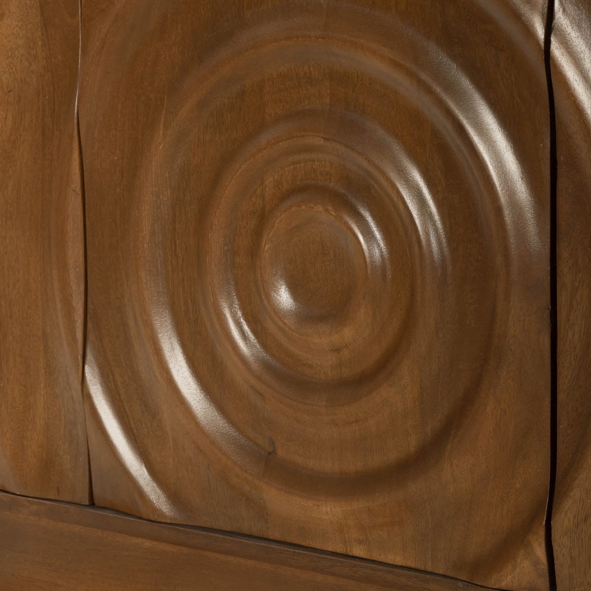 LH Home Caracol Wooden Brown Sideboard