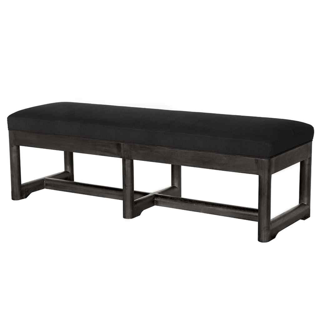 Charles Cotton Black Bedroom Bench