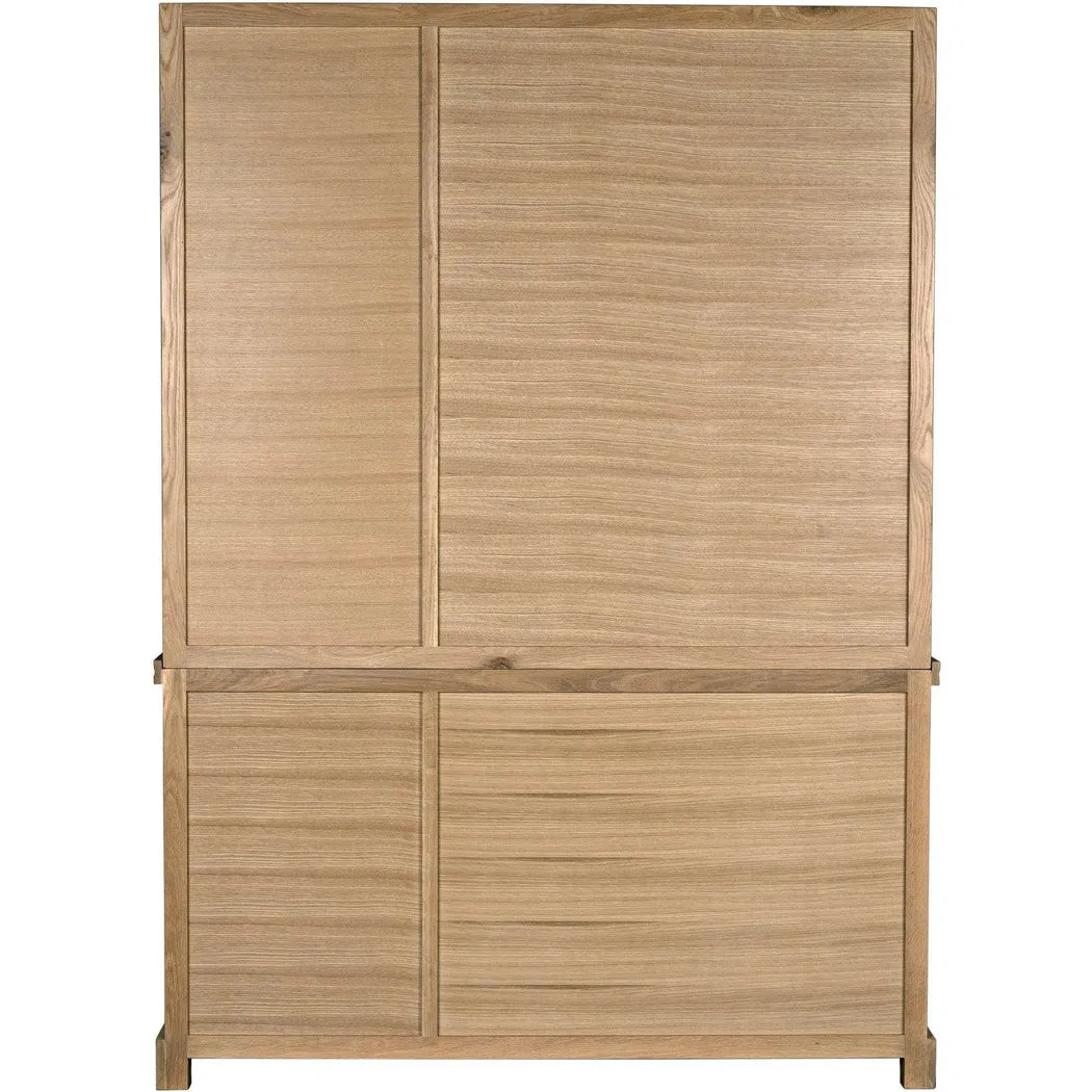 Chester Hutch Curio Buffet Cabinet Glass Doors